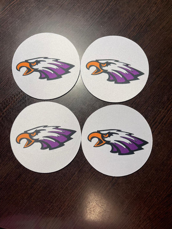 Eagle Neoprene Drink Coasters