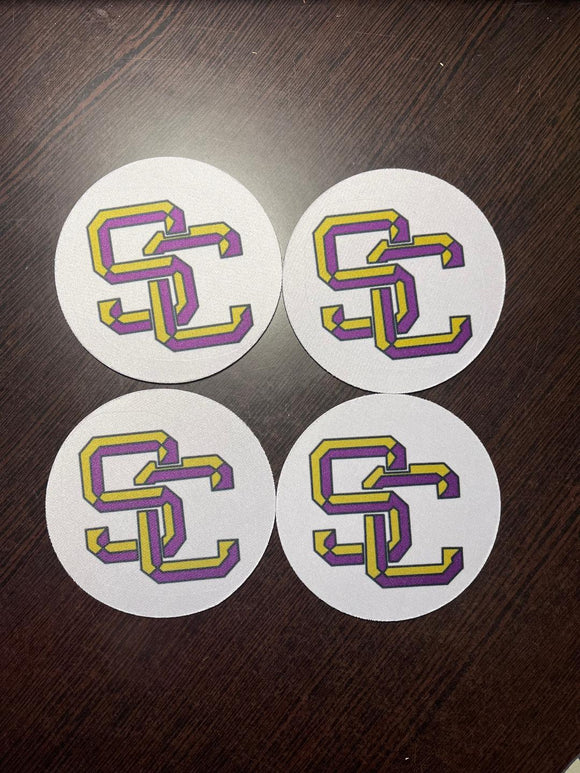 SC Neoprene Drink Coasters